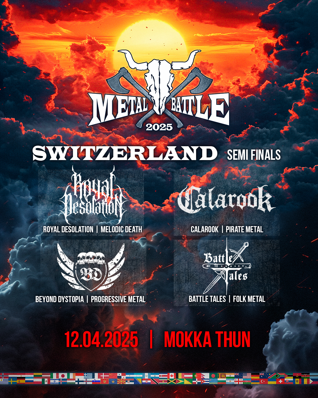 Support us at the Wacken Metal Battle!